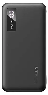 Produktbild von Ugreen 25742, 10000 mAh, Lithium-Ion (Li-Ion), Hisilicon FCP, Power Delivery, Power Delivery 3.0, Quick Charge 2.0, Quick Charge 3.0, 14,4 V, Schwarz
