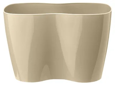 Image de Pot de fleurs Garronda GD-0041 (Beige12, 23,5/12, H 16 cm)