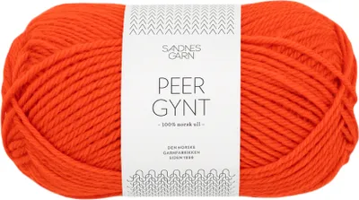 Produktbild von Sandnes Peer Gynt 50g - 100% Schurwolle spicy orange 3819