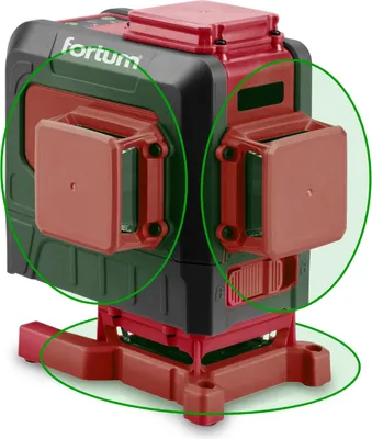 Obrázek produktu pro FORTUM laser liniový křížový 360°, samonivelační, ZELENÝ, 4780216