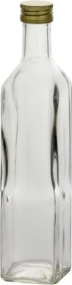 Produktbild von Axentia Glasflasche eckig 500 ml