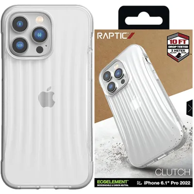 Produktbild von Raptic X-Doria Clutch Case Iphone 14 Pro Max Case Rückseitige Abdeckung Transparent