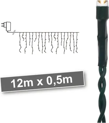 Produktbild von Eiszapfenbeleuchtung | 360 LEDs | 12 Meter warmweiß