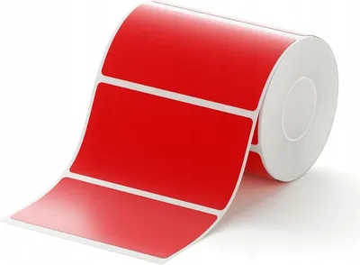 Immagine prodotto di NIIMBOT etichette adesive 75*40mm ROSSE 690 pezzi per stampante K3/W