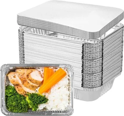 Productafbeelding van Aluminium grillbakken, 1000 ml, wegwerp