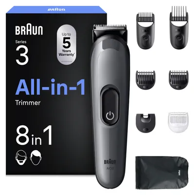 Productafbeelding van Serie 3 All-in-One styling set, model AIO3540 (grijs)