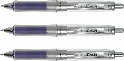 Produktbild von Pilot Kugelschreiber Dr. Grip Equilibrium 3er-Set blau