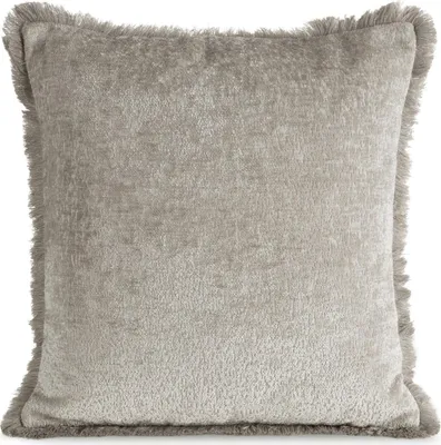 Obrázok produktu pre EUROFIRANY | Obliečka na vankúš - 45x45 cm - béžová so strapcami