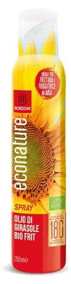 OLEJ SŁONECZNIKOWY (SPRAY) DO GOTOWANIA I SMAŻENIA BIO 250 ml - BORDONI (ECONATURE)