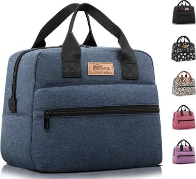 Image de Glacière isotherme, étanche, grande, portable, pour l'école, le bureau, les pique-niques