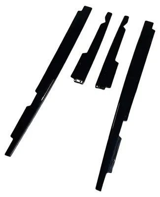 Produktbild von Seitenschweller Spoiler Splitter Glanz Schwarz ABS Karosserie Kit passend für E90 E92 E93 4-Türer Baujahr 2005-2013