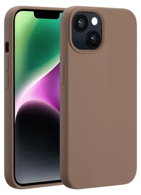 Immagine prodotto di Custodia in silicone liquido Accezz con MagSafe iPhone 14 / 13 - New Tea Brown