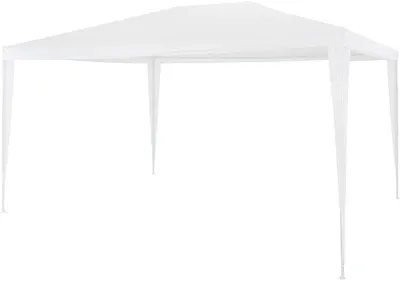 Produktbild von Partyzelt 3x4 m Weiß, Pavillon Gartenzelt Festzelt Gartenpavillon zum Garten, Party, Festival, Hochzeit -A