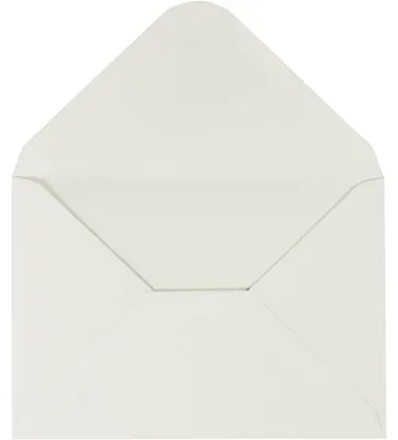 Produktbild von Umschläge, Umschlaggröße 11,5x16 cm, 110 g, Naturweiß, 10 Stk/ 1 Pck [HOB-217022]