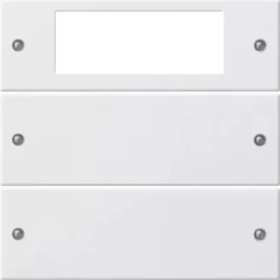 Produktbild von Gira 219203 Wippenset 2fach Plus System 55 Reinweiß