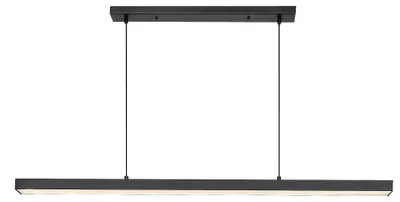 Zdjęcie produktu dla Żyrandol LED Tariq czarny matowy-biały 30W Neutralna biel 1650lm aluminium wym:130x120x120cm IP20 Rabalux