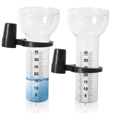 Productafbeelding van Set van 2 Regenmeters van Glas