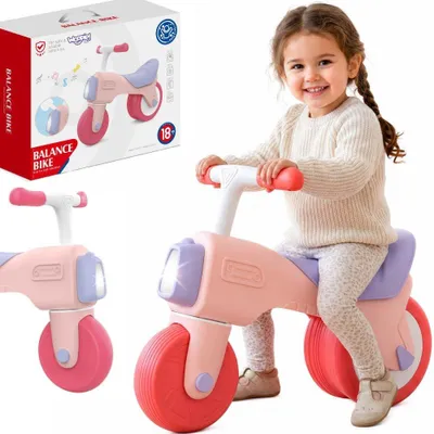 Obrázek produktu pro Woopie Balance Bike Ride-on Sound 18m+ růžová