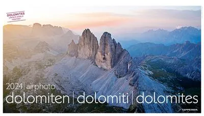 Produktbild von Luftbildkalender Dolomiten 2024