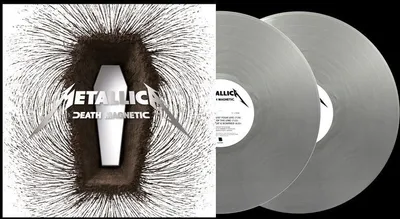 Produktbild von Metallica: Metallica: Death Magnetic (Limited Edition) (Magnetic Silver Vinyl) -   - (LP / D)