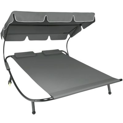 Gartenliege Livorno für 2 Personen 215 x 183 x 150 cm