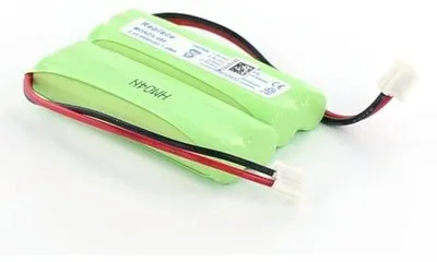 Produktbild von Akku für Swissvoice DP500 NiMH 2,4 Volt 500 mAh grün.