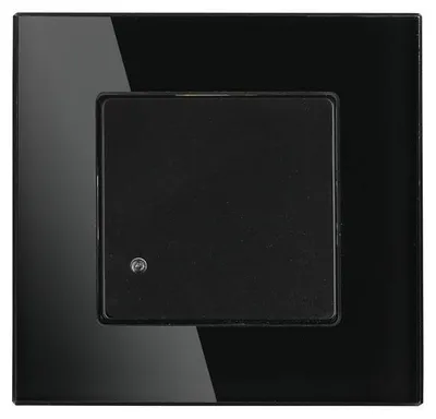 Produktbild von hoftronic Mikrowellen-Bewegungssensor 300W 15m IP20 Schwarz Unterputz