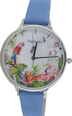 Produktbild von Engelsrufer Damen Uhr Armbanduhr Edelstahl ERWA-PARADIS-NBL1-LS Lederband
