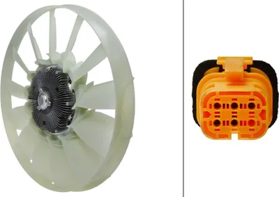 Produktbild von Lüfter Motorkühlung 24 V 5-polig HELLA IAM-Expertise passend für u.a. MAN TGA