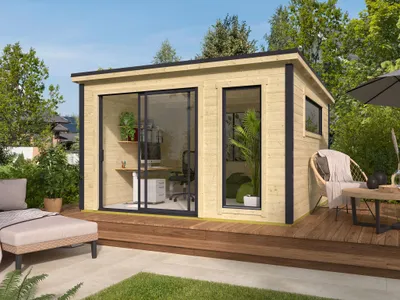 Produktbild von Fjordholz Gartenhaus Modell Juist-2