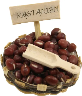 Produktbild von Krippenzubehör Kastanienkorb