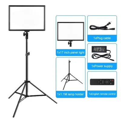 Obrázek produktu pro LED video osvětlení, 17palcový obdélníkový panel, 3 teplotní světla, 14palcová sada 1