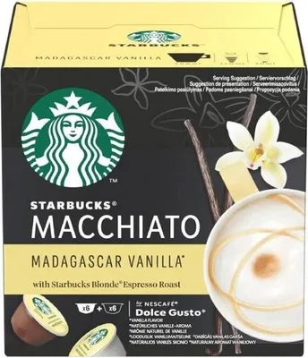 Obrázek produktu pro STARBUCKS Vanilla Macchiato kapsle 12 ks.