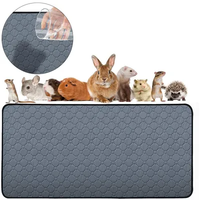 Produktbild von Haustier Urinmatte Waschbar, 60*120cm Hundedecke Wasserdicht Antirutsch, Hundetoilette für Hunde, Wiederverwendbare, Hundematte für Boden Sofa Auto
