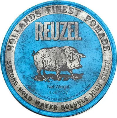 Produktbild von Reuzel Blue Pomade, Haarwachs, 113 g, Männer, Alle Haare, Blechdose, Befestigung
