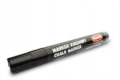 Produktbild von Toma Kreidemarker Schwarz für Tafeln und Glas