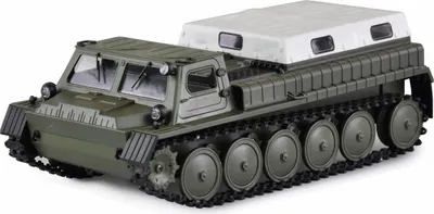 Produktbild von Gepanzertes RC Kettenfahrzeug 1:16 RTR olivgrün/weiß, Amewi 22617