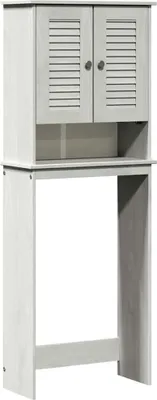 Immagine prodotto di vidaXL Mobile da toilette VIGO Bianco e bianco antico 60 x 27 x 161 cm