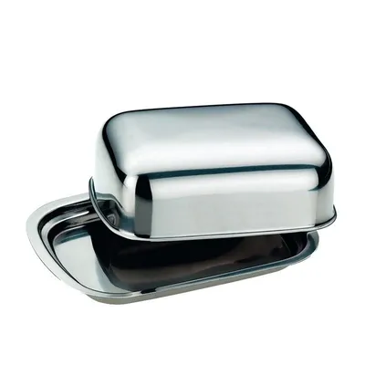 Produktbild von Kela Butterdose Vision Edelstahl 18/10 15,5x11x5cm, 19243