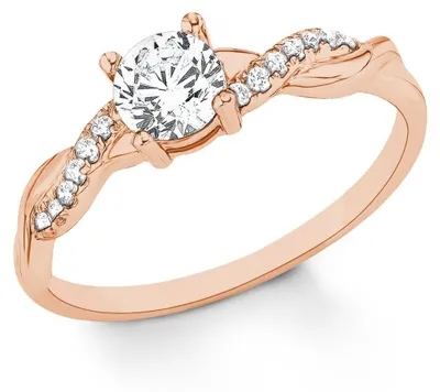 Produktbild von s.Oliver 2021007 Damen Ring Bicolor Rose Weiß 50 (15.9)