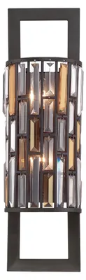 Produktbild von Elstead Gemma Wandleuchte E14 2-fach 65cm Vintage-Bronze