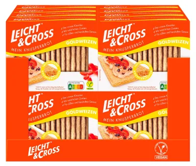 Produktbild von Leicht&Cross Knusperbrot Weizen
