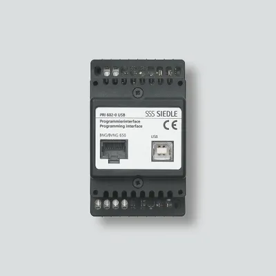 Produktbild von Siedle PRI 602-01 USB - Schwarz - IP20 - CE - 10 - 30 V - 53,5 x 60 x 89 mm - 0 - 40 °C