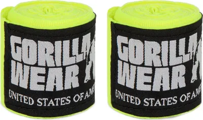Zdjęcie produktu dla Gorilla Wear Boxing Hand Wraps - Bandaże bokserskie - Żółty - 300 cm