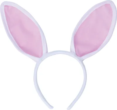 Productafbeelding van Bristol Novelty Konijnenoren met hoofdband BN1128 (one size) (wit)