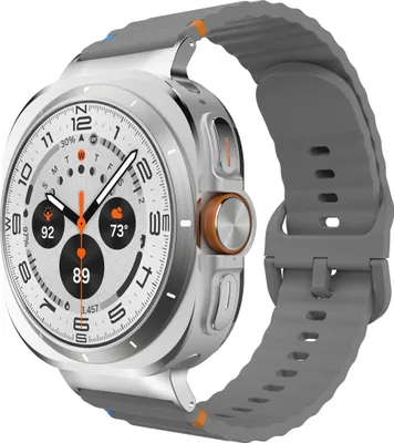 Produktbild von Cazy Uhrenarmband geeignet für Samsung Galaxy Watch Band (ActiveFlex) – Smartwatch-Armbänder – Universelles Armband geeignet für Samsung Galaxy Watch Ultra2 / Ultra (2024 / 2025) - Grau