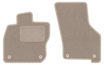 Immagine prodotto di Tappetini anteriori in moquette per Skoda Octavia IV E-Tec 2020- (berlina/station wagon/liftback) – 2 pezzi, beige, su misura – Wielganizator LUX