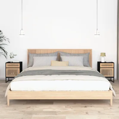 Produktbild von VidaXL 352094, Schwarz, 400 mm, 300 mm, 555 mm, 2 Stück(e)