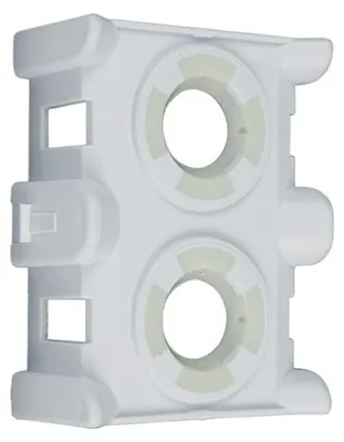 Produktbild von Düse Sprüharmrohr Steigrohr senkrecht Geschirrspülerarm Spülmaschine Geschirrspüler Whirlpool Bauknecht 481253029431 passend auch Indesit C00310965 gsf gsik gsfh gsip gsfs