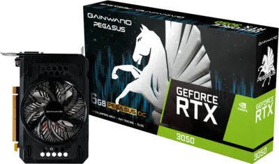 Produktbild von GeForce RTX 3050 Pegasus (1x DisplayPort, 1x HDMI 2.1, 1x DVI-D)